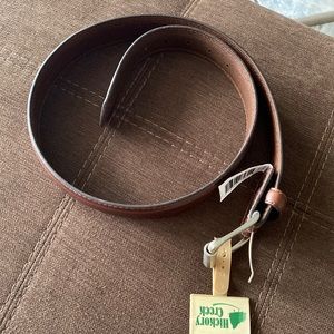 Hickory Ridge leather belt
